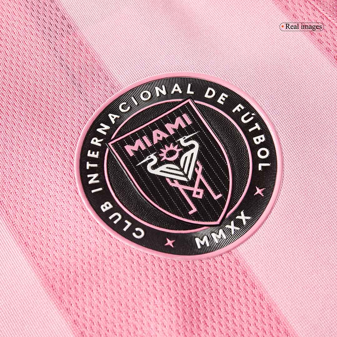 Player Version DE PAUL #7 Inter Miami CF Home Football Shirt 2025 Pink