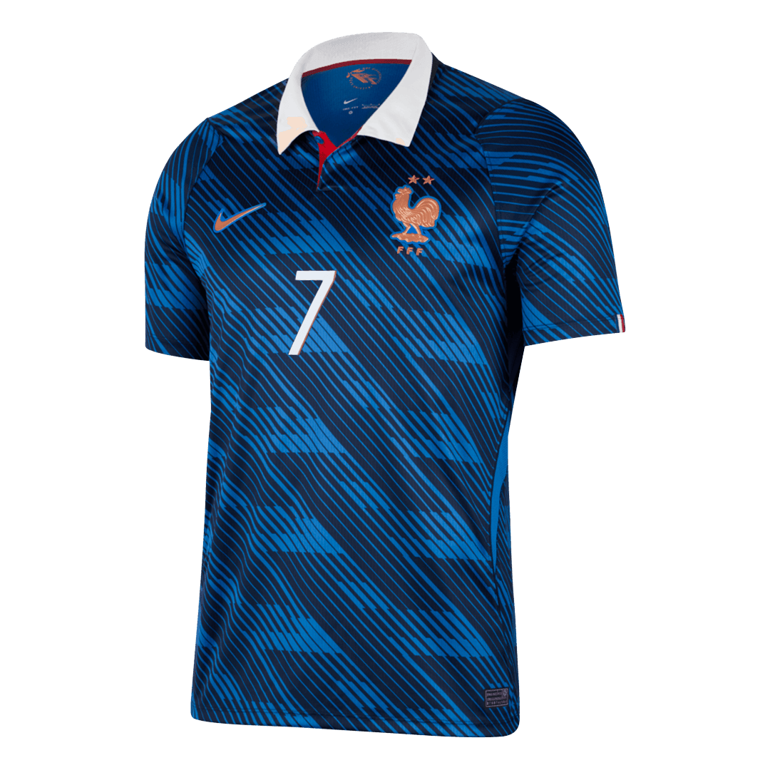 DEMBELE #7 France Home Soccer Jersey World Cup 2026 Blue