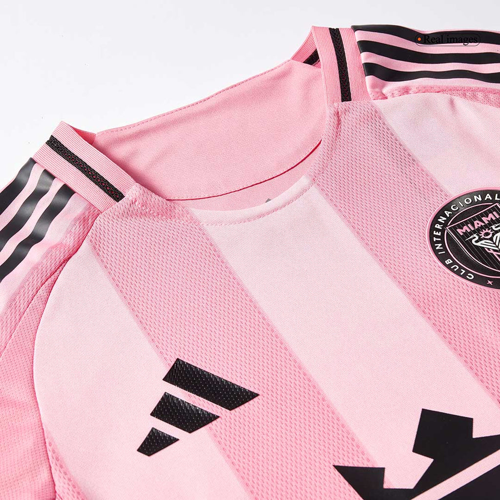Player Version DE PAUL #7 Inter Miami CF Home Football Shirt 2025 Pink