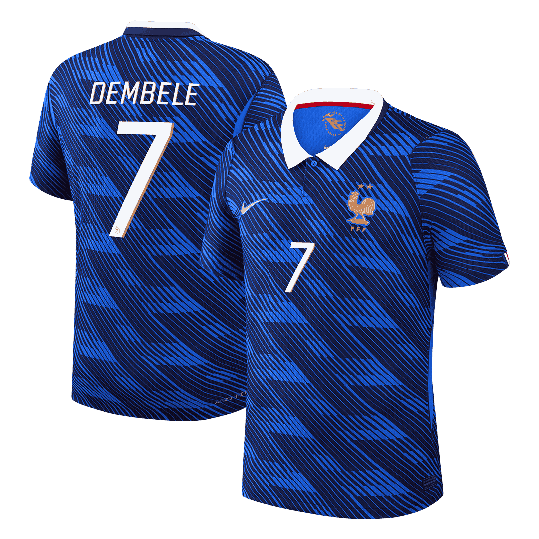Player Version DEMBELE #7 France Home Soccer Jersey 2026