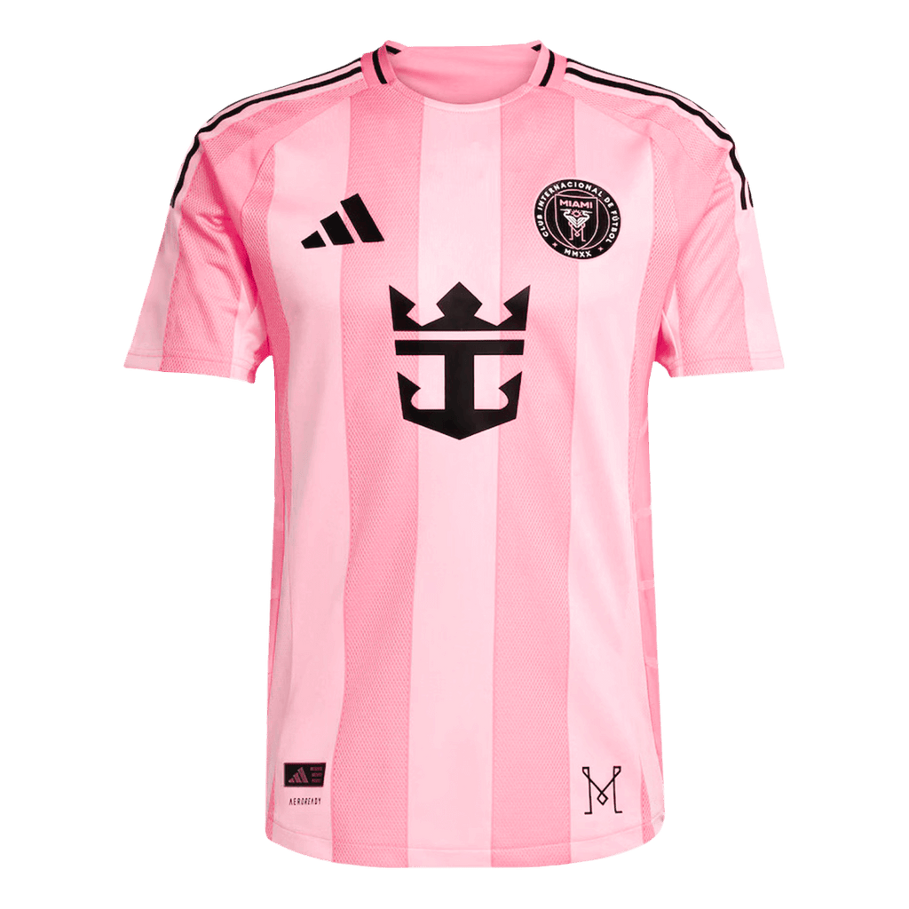 Player Version DE PAUL #7 Inter Miami CF Home Football Shirt 2025 Pink