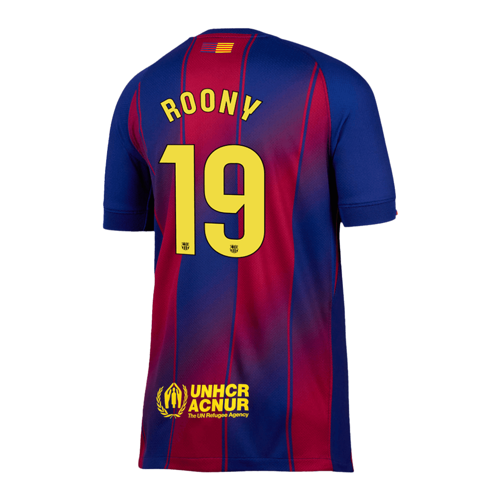 ROONY #19 Barcelona Home Football Shirt 2025/26
