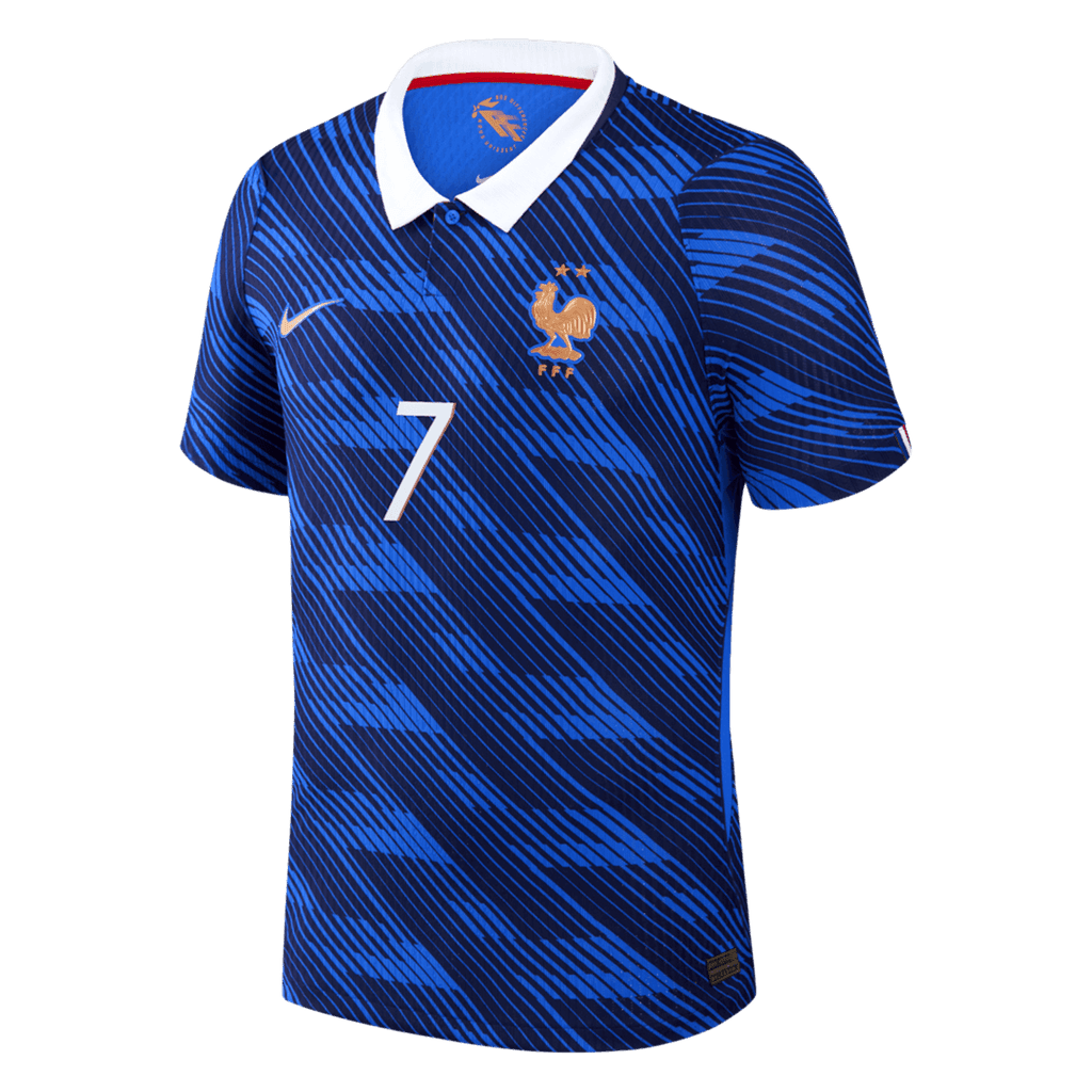 Player Version DEMBELE #7 France Home Soccer Jersey 2026