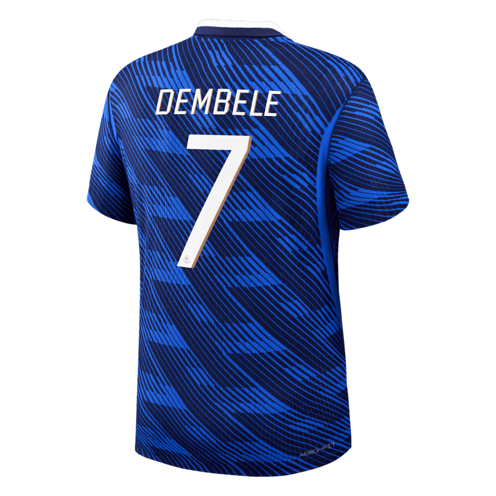 Player Version DEMBELE #7 France Home Soccer Jersey 2026