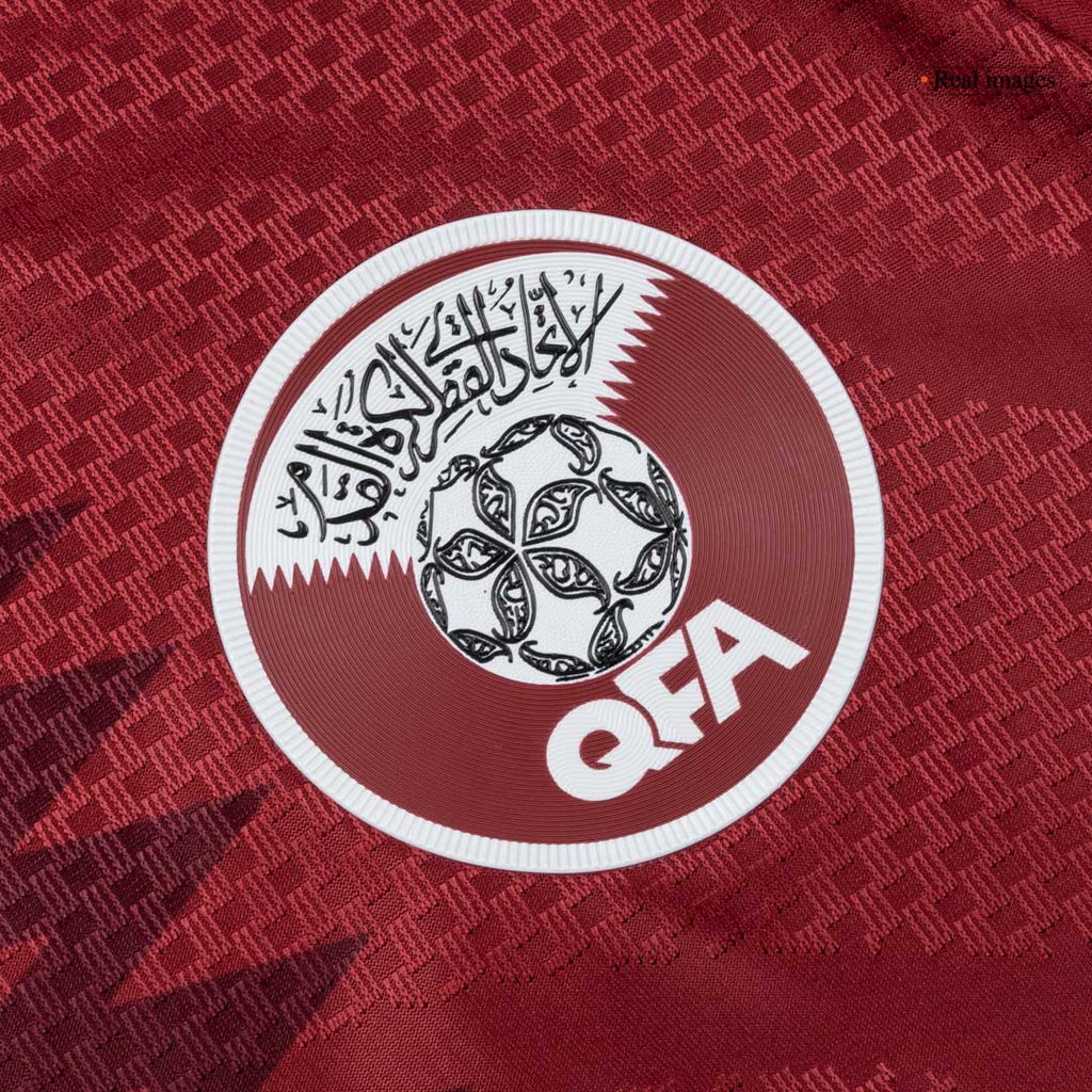 Player Version Qatar Home Soccer Jersey 2026