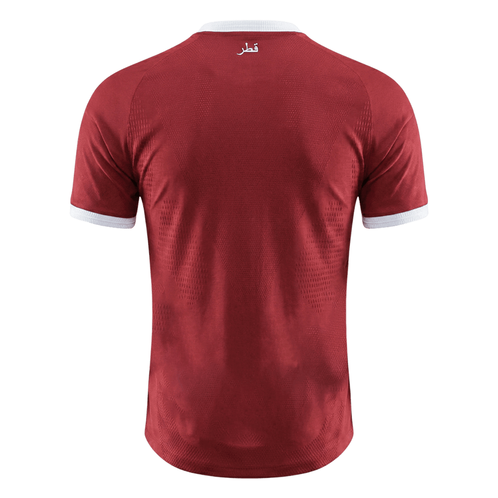 Player Version Qatar Home Soccer Jersey 2026