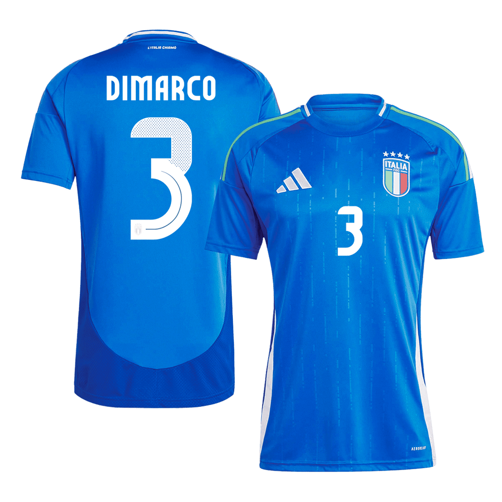 DIMARCO #3 Italy Home Football Shirt Euro 2024