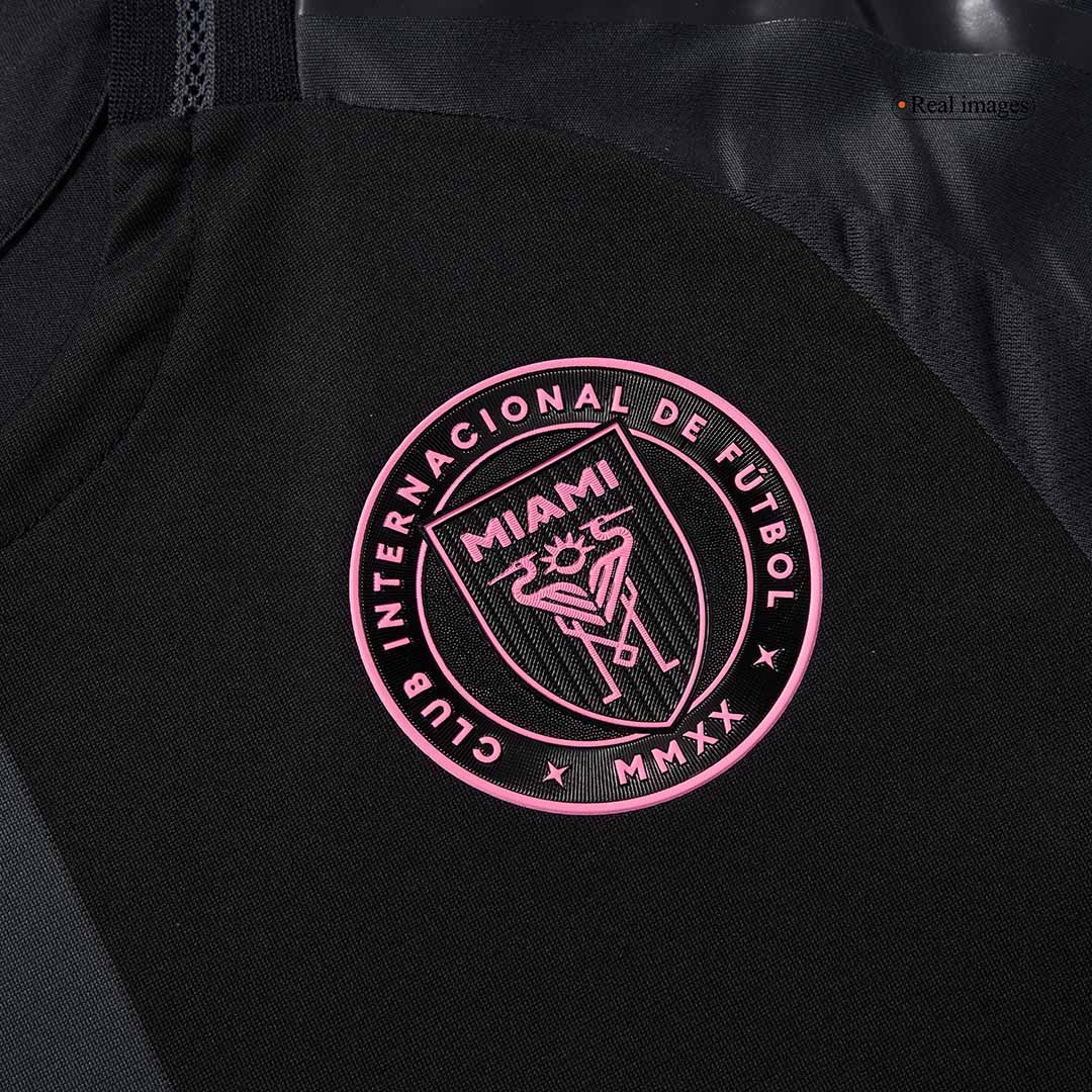Player Version DE PAUL #7 Inter Miami CF Away Football Shirt 2025 Black&Gray