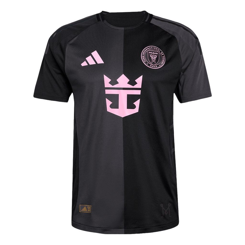 Player Version DE PAUL #7 Inter Miami CF Away Football Shirt 2025 Black&Gray