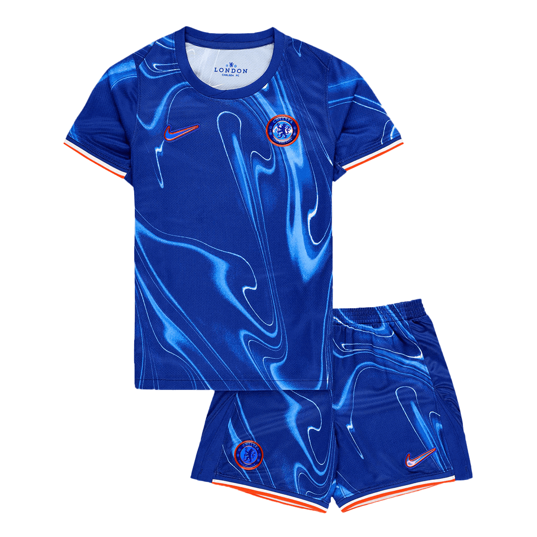 Kid's Chelsea Home Football Shirt Kit(Shirt+Shorts) 2024/25