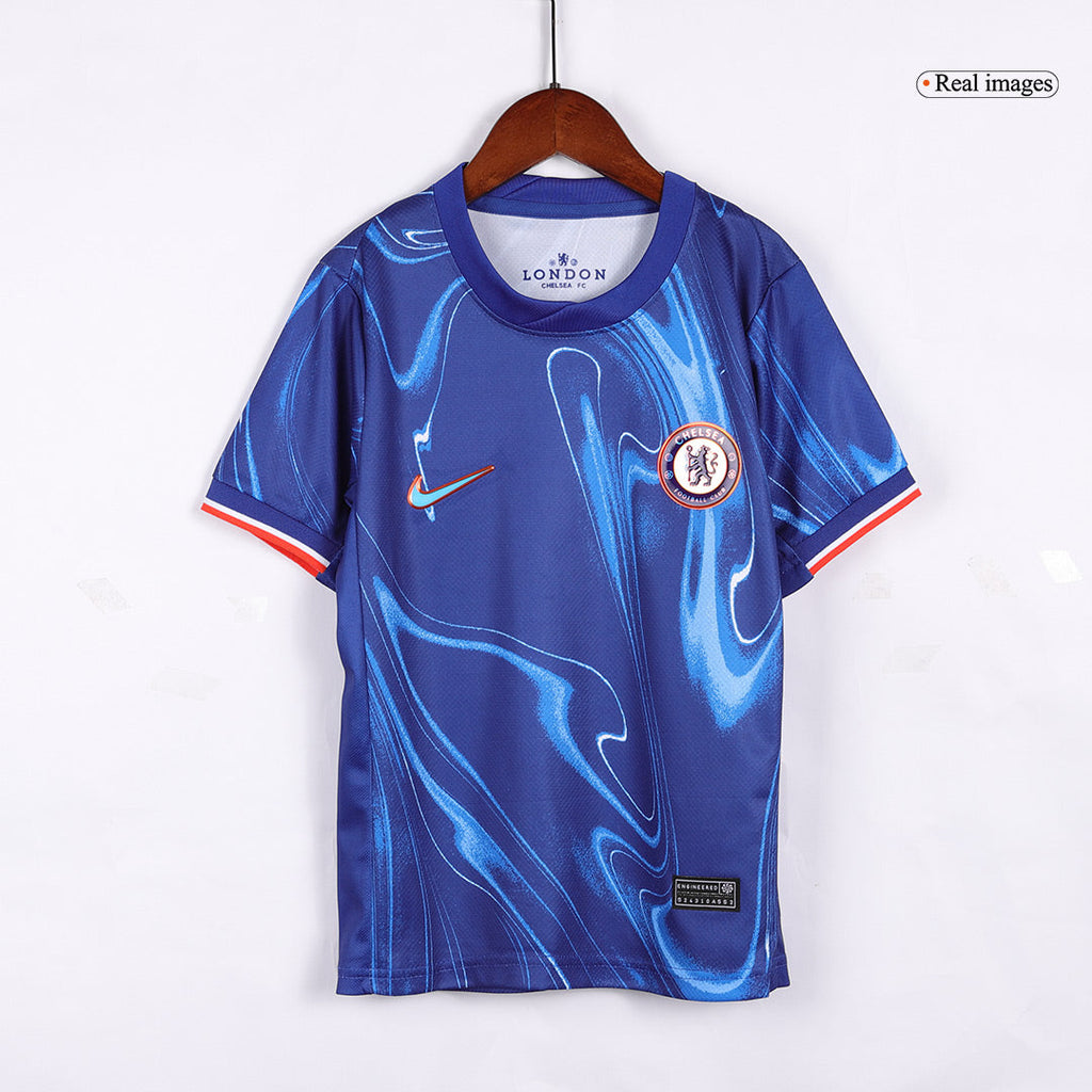 Kid's Chelsea Home Football Shirt Kit(Shirt+Shorts) 2024/25