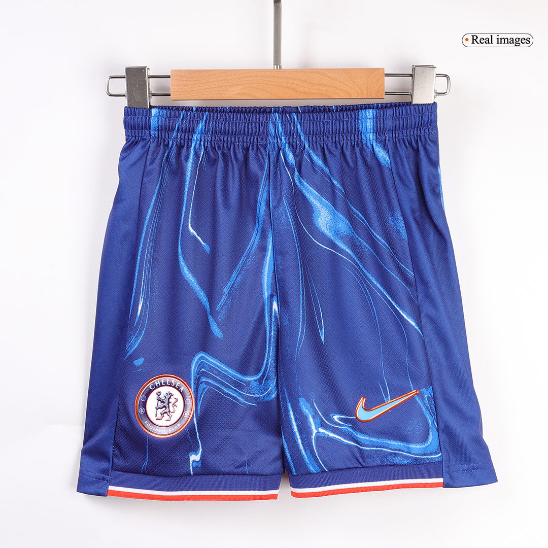 Kid's Chelsea Home Football Shirt Kit(Shirt+Shorts) 2024/25
