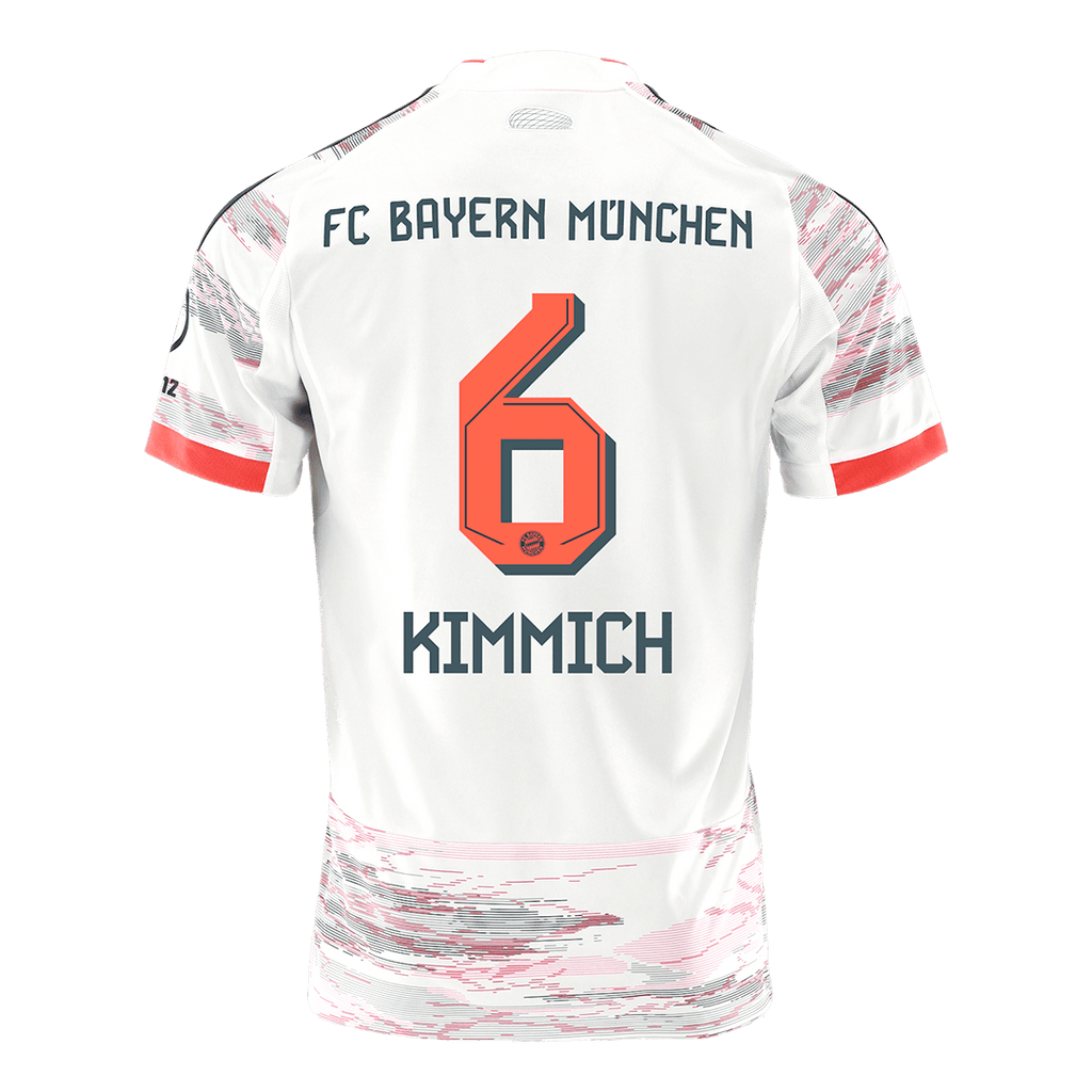 KIMMICH #6 Bayern Munich Away Football Shirt 2025/26