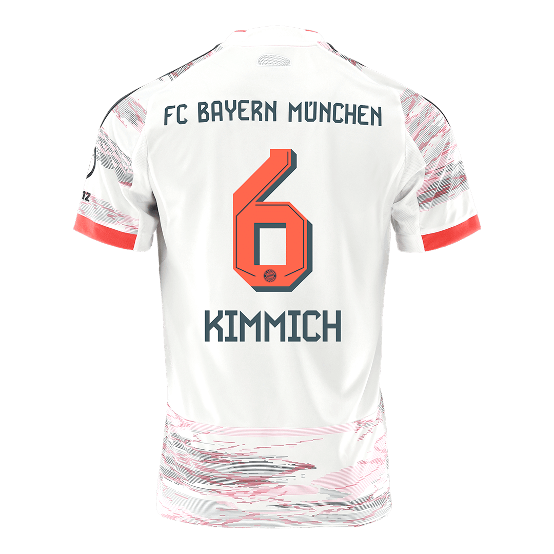 KIMMICH #6 Bayern Munich Away Football Shirt 2025/26