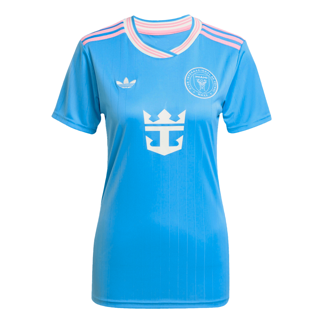 Women's 2025 Inter Miami Third Away Football Shirt Blue