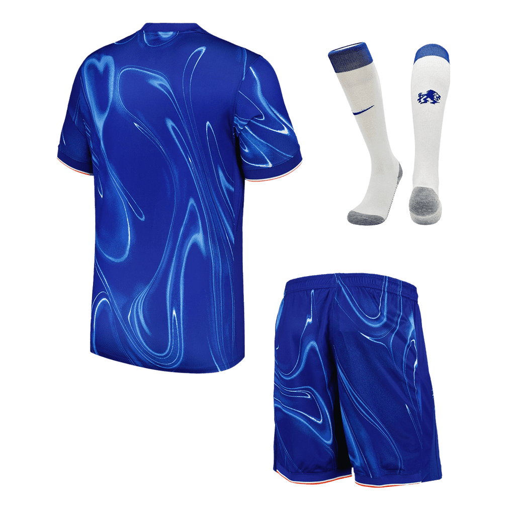 Men's Chelsea Home Football Shirt Kit (Shirt+Shorts+Socks)