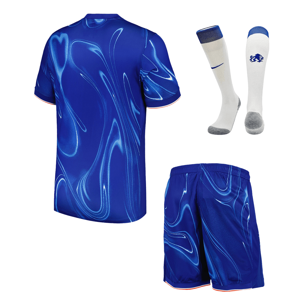 Men's Chelsea Home Football Shirt Kit (Shirt+Shorts+Socks)