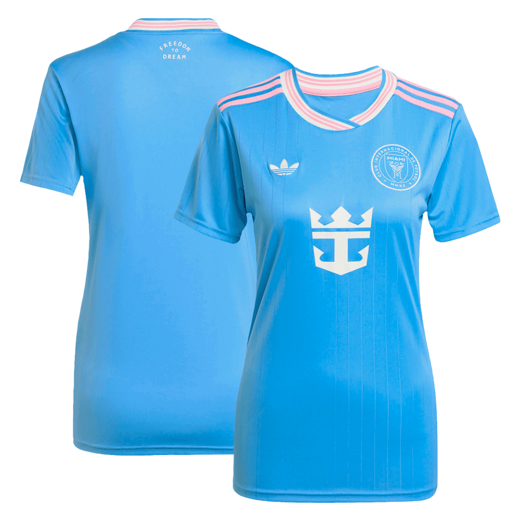 Women's 2025 Inter Miami Third Away Football Shirt Blue