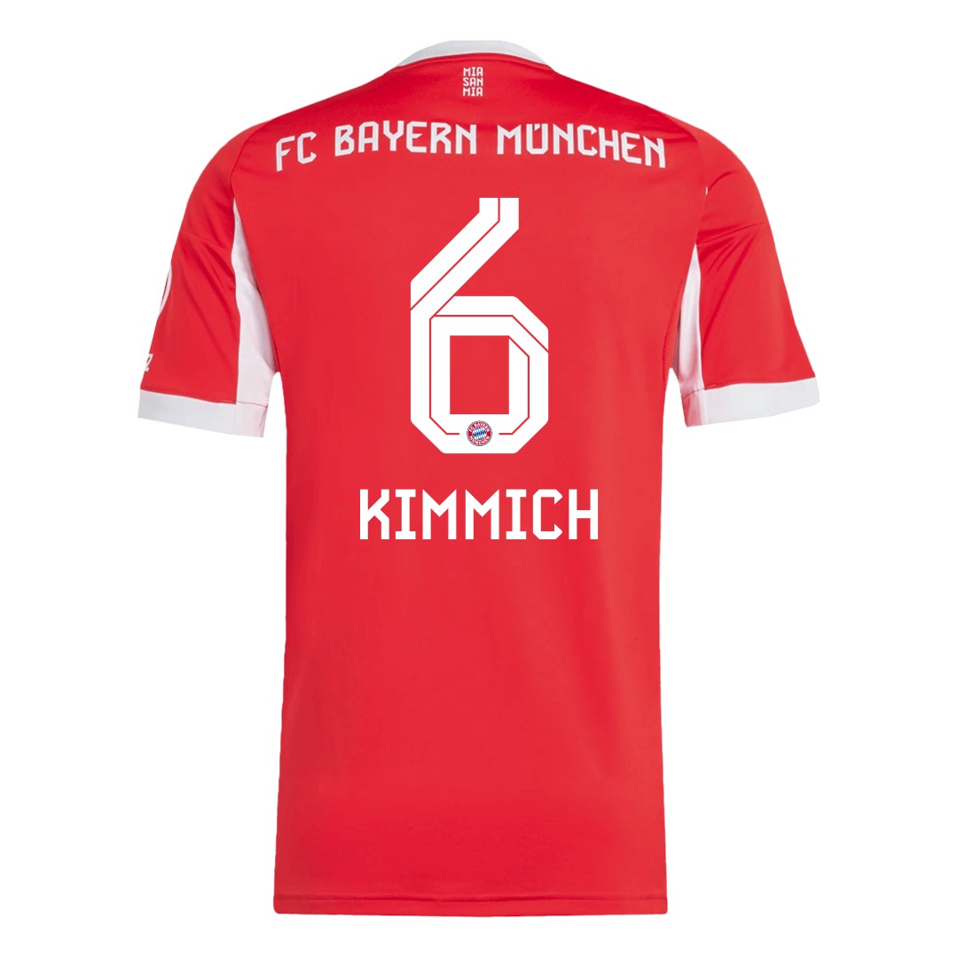 KIMMICH #6 Bayern Munich Home Football Shirt 2025/26