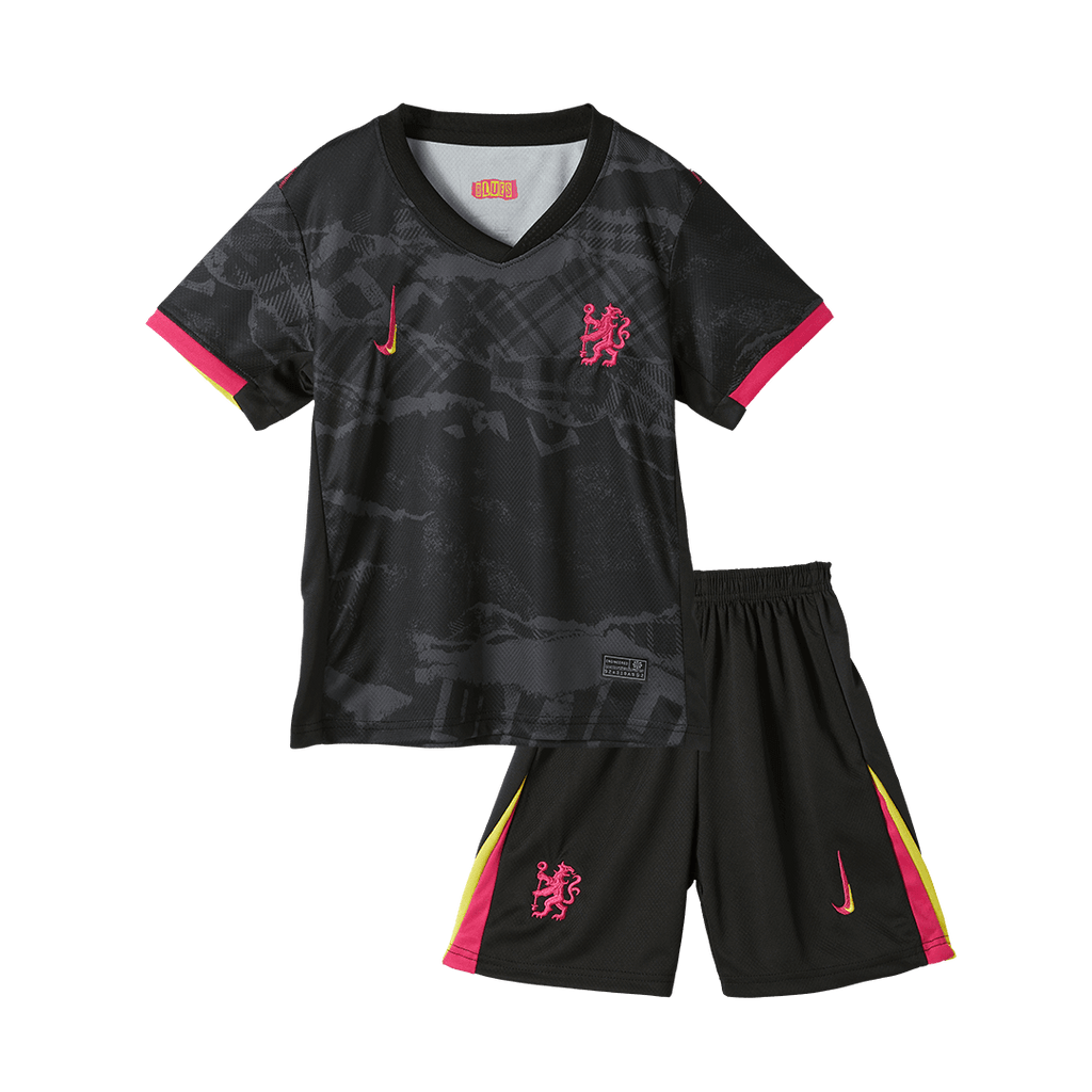 Kid's Chelsea Third Away Football Shirt Kit(Shirt+Shorts) 2024/25