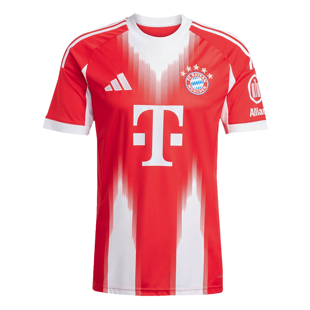 UPAMECANO #2 Bayern Munich Home Football Shirt 2025/26