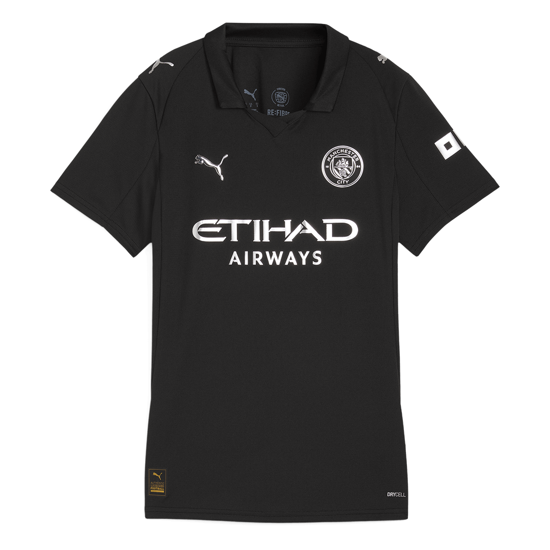 Women's Manchester City Away Football Shirt 2025/26