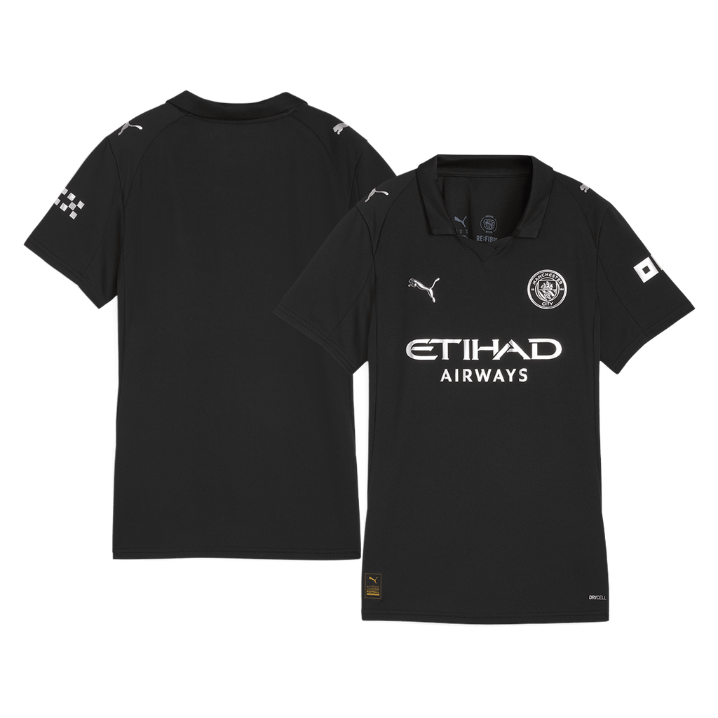Women's Manchester City Away Football Shirt 2025/26