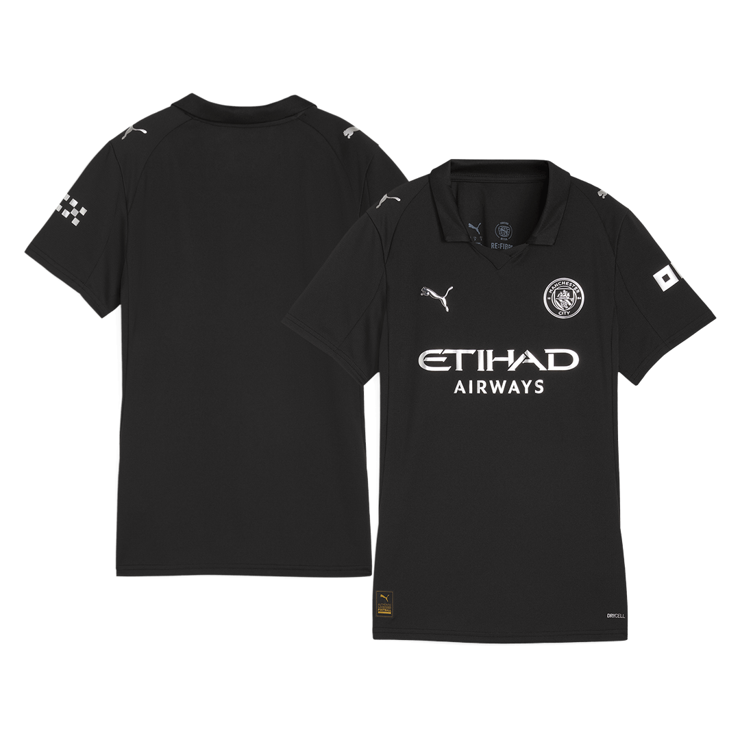 Women's Manchester City Away Football Shirt 2025/26