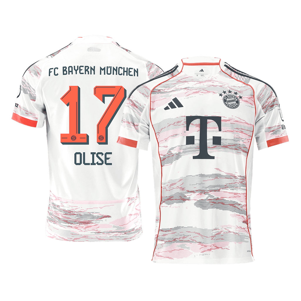 OLISE #17 Bayern Munich Away Football Shirt 2025/26