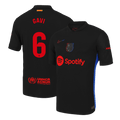 Player Version GAVI #6 Barcelona Away Football Shirt 2024/25