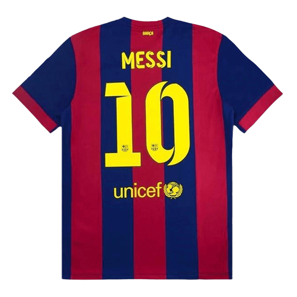 Retro MESSI #10 2014/15 Barcelona Home Football Shirt