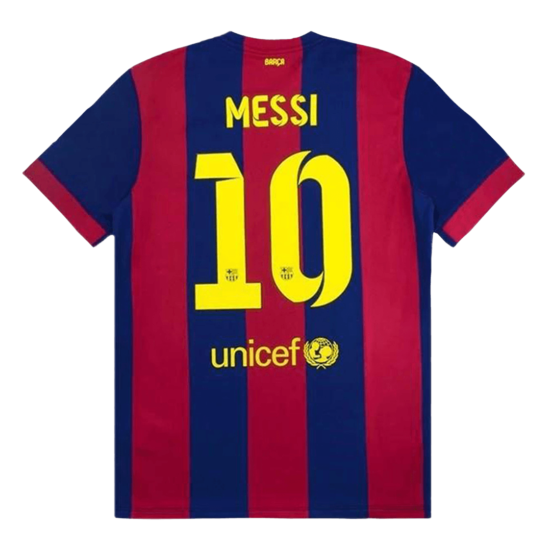 Retro MESSI #10 2014/15 Barcelona Home Football Shirt