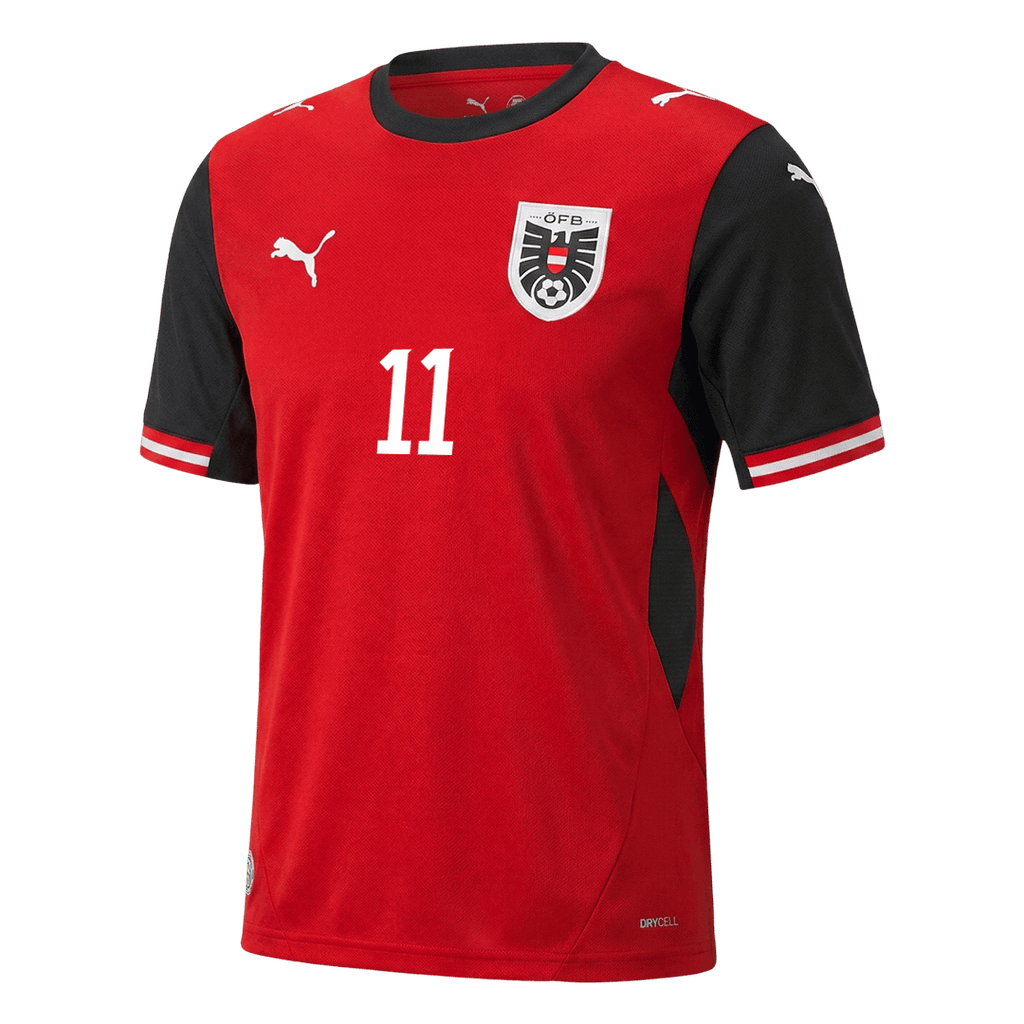 GREGORITSCH#11 Austria Home Soccer Jersey World Cup 2026 Red
