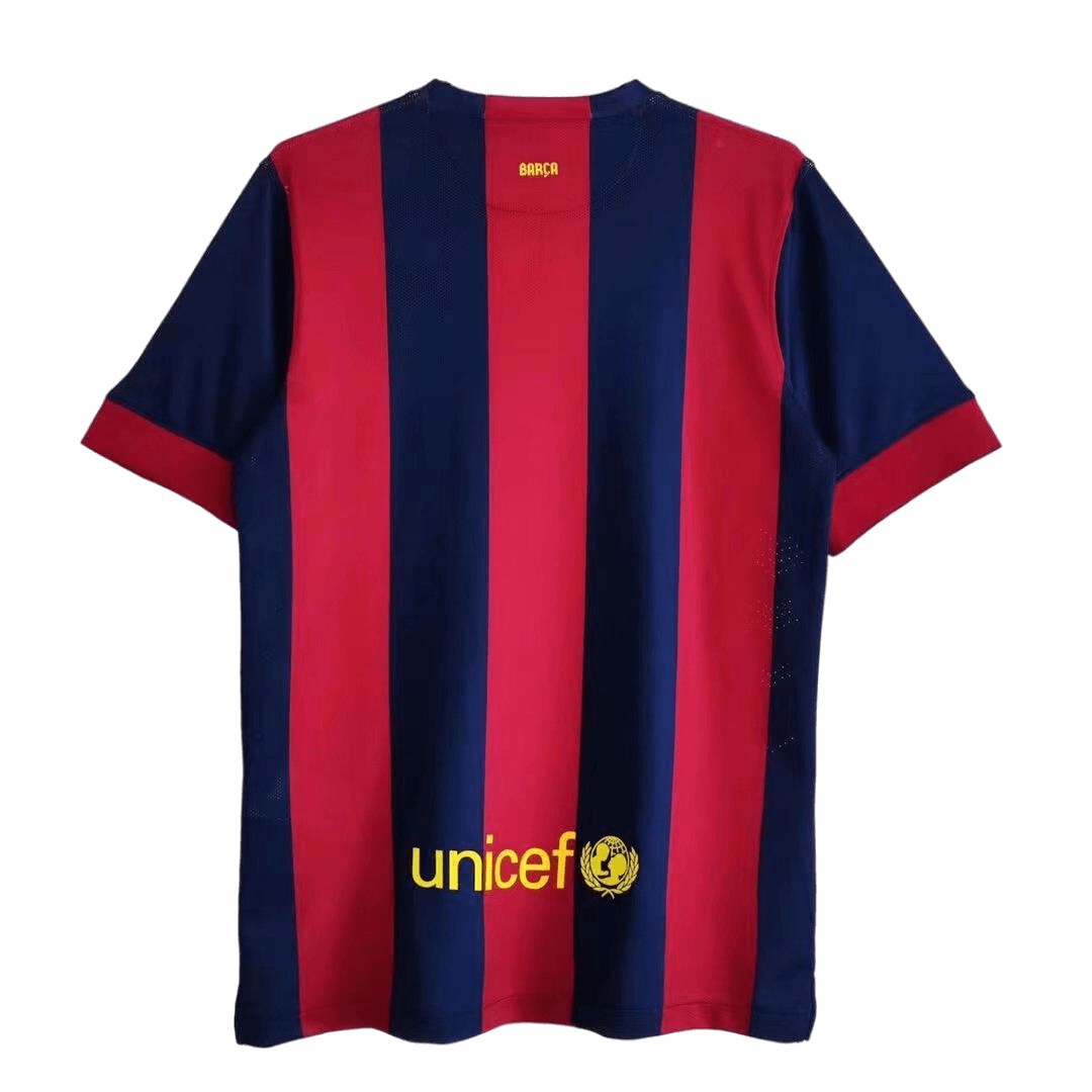 Retro MESSI #10 2014/15 Barcelona Home Football Shirt