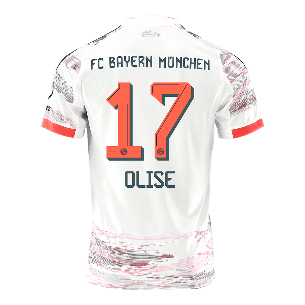 OLISE #17 Bayern Munich Away Football Shirt 2025/26