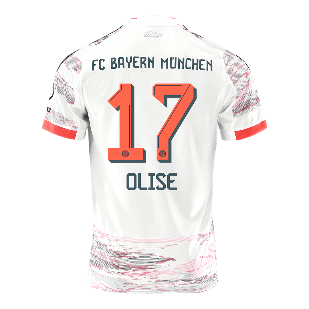 OLISE #17 Bayern Munich Away Football Shirt 2025/26