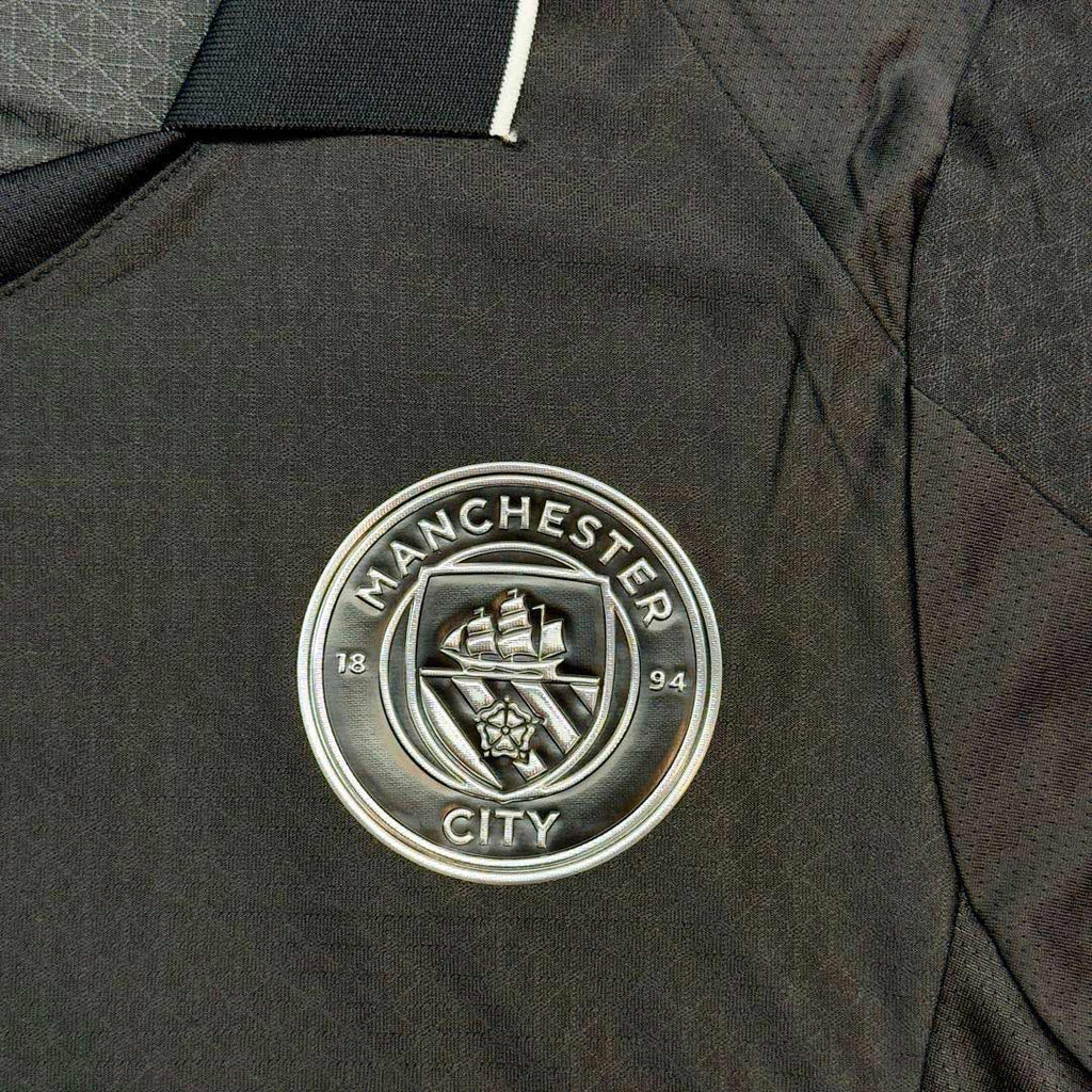 Player Version FODEN #47 Manchester City Away Football Shirt 2025/26 Black