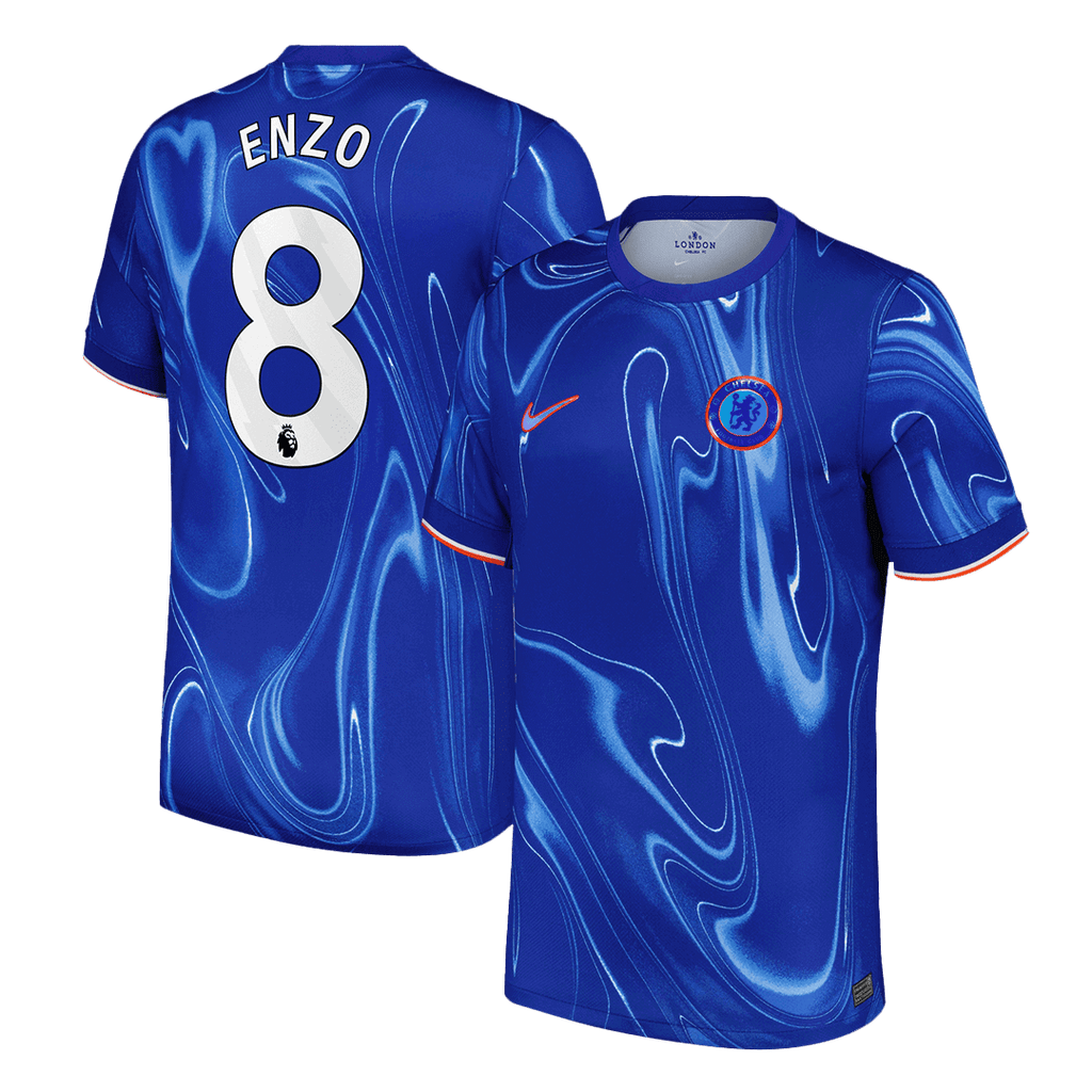 ENZO #8 Chelsea Home Football Shirt