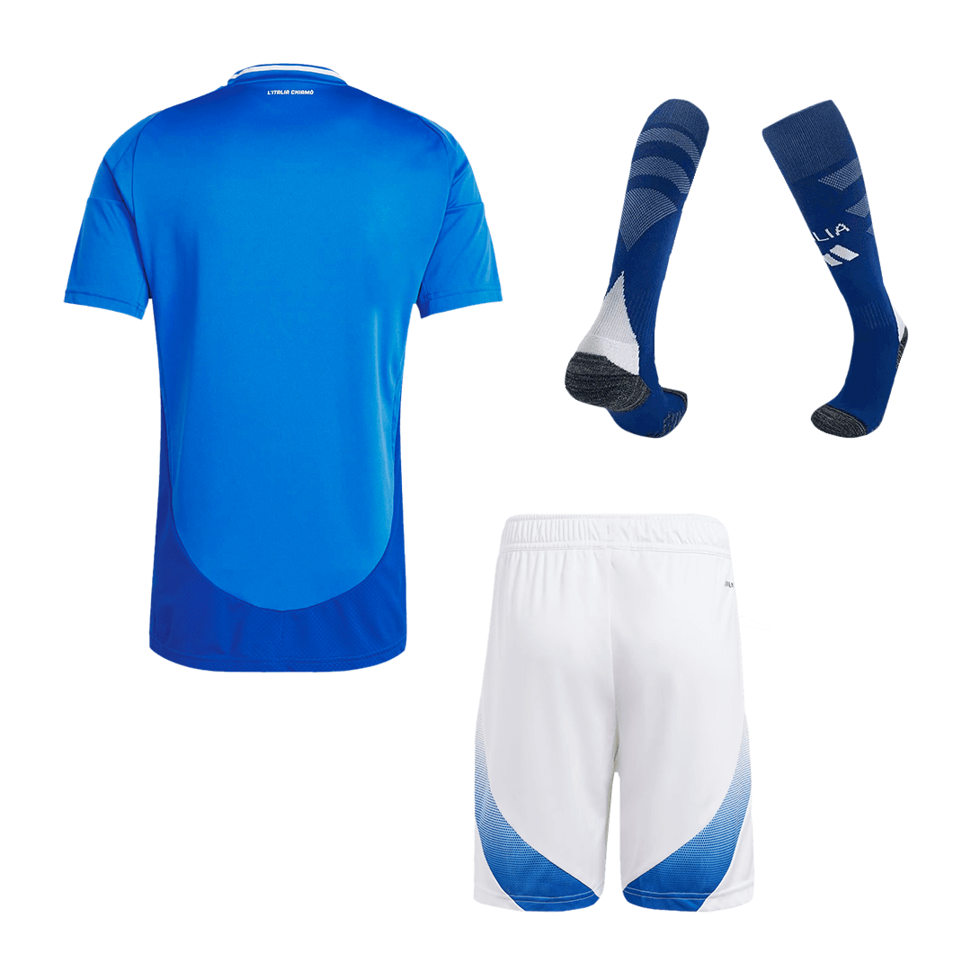 Italy Home Football Shirt Kit(Jersey+Shorts+Socks) Euro 2024