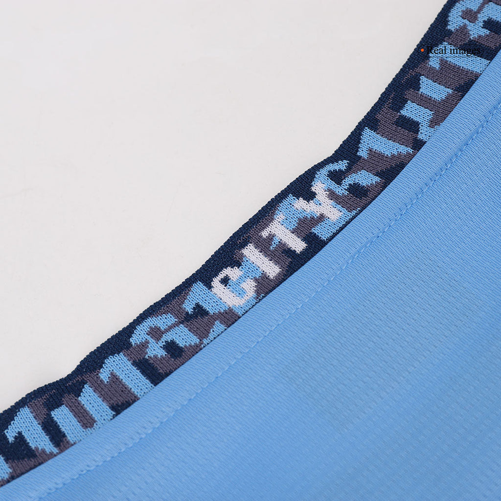 Manchester City Home Long Sleeve Football Shirt 2024/25