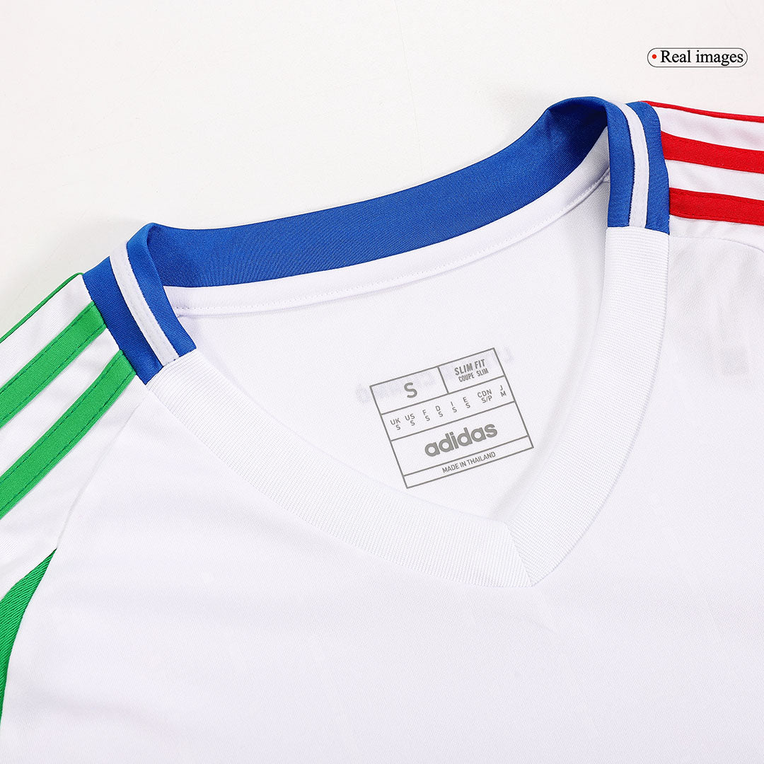 Italy Away Football Shirt Kit(Jersey+Shorts) Euro 2024