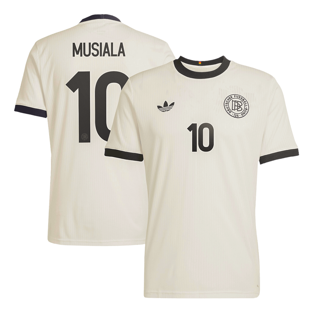 MUSIALA #10 Germany 125th Anniversary Football Shirt 2025 White