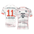 N.JACKSON #11 Bayern Munich Away Football Shirt 2025/26