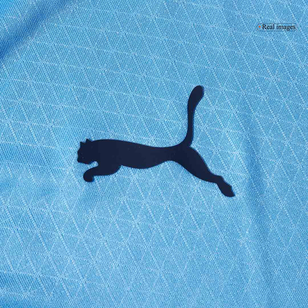 Player Version RODRIGO #16 Manchester City Home Football Shirt 2025/26 Blue - Club World Cup