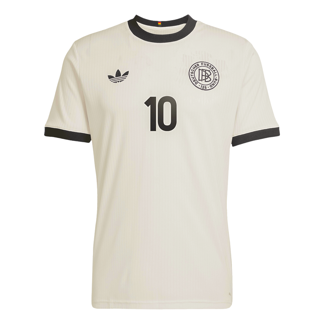 MUSIALA #10 Germany 125th Anniversary Football Shirt 2025 White