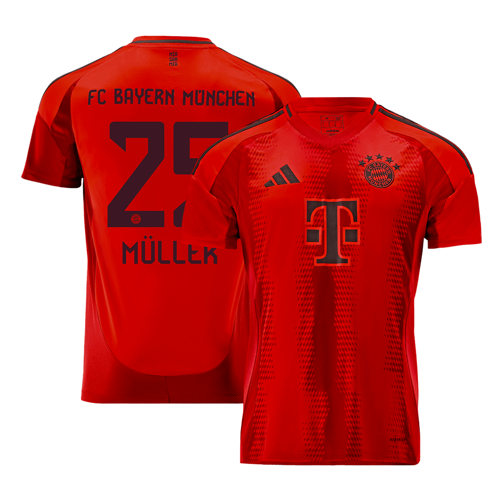 MÜLLER #25 Bayern Munich Home Football Shirt