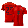 MÜLLER #25 Bayern Munich Home Football Shirt