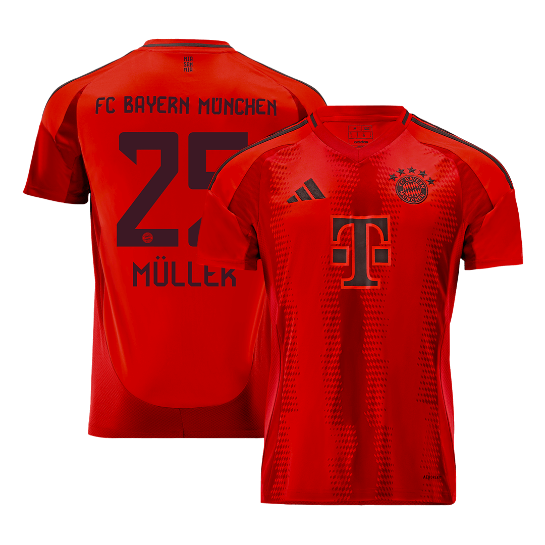 MÜLLER #25 Bayern Munich Home Football Shirt