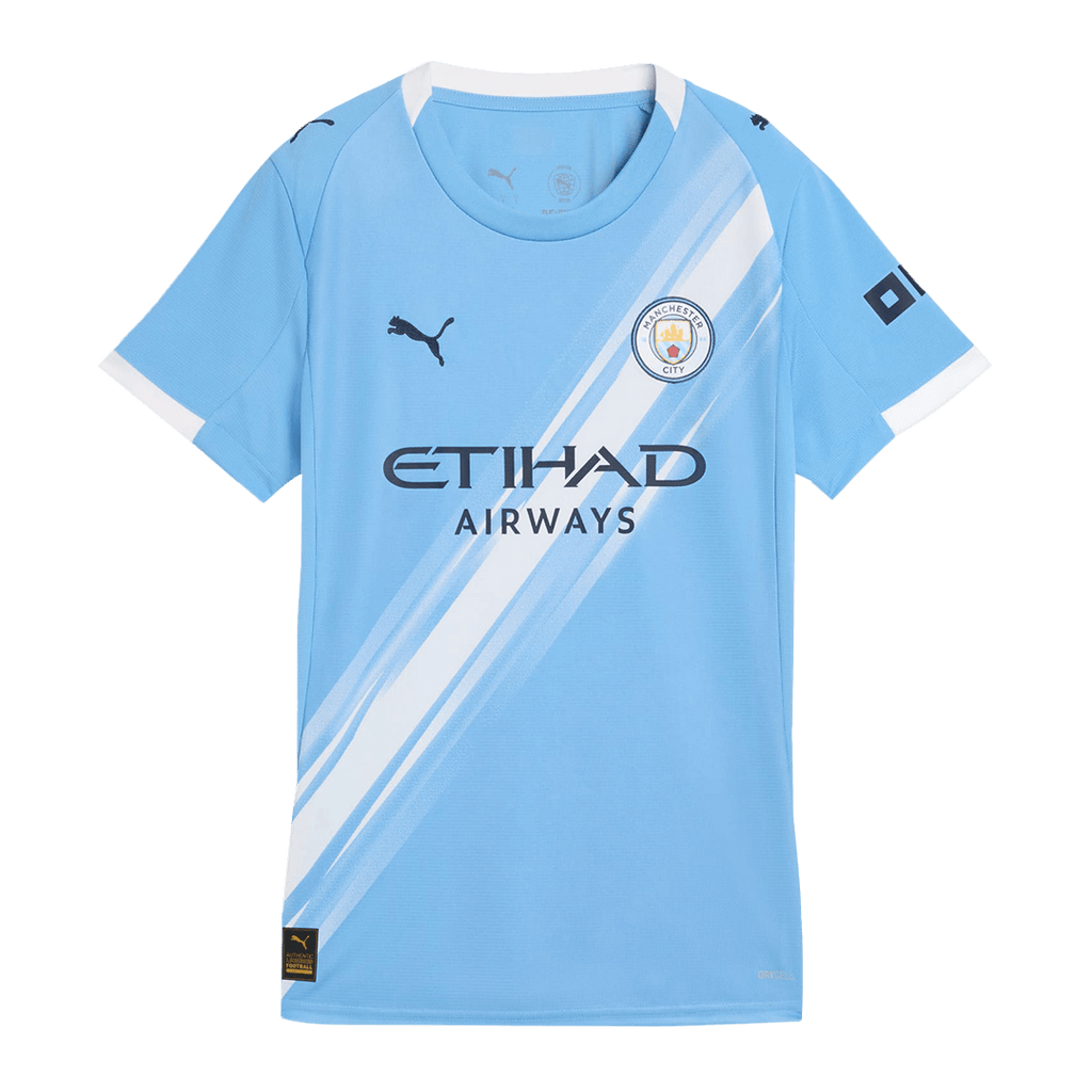 Women's Manchester City Home Football Shirt 2025/26 Blue