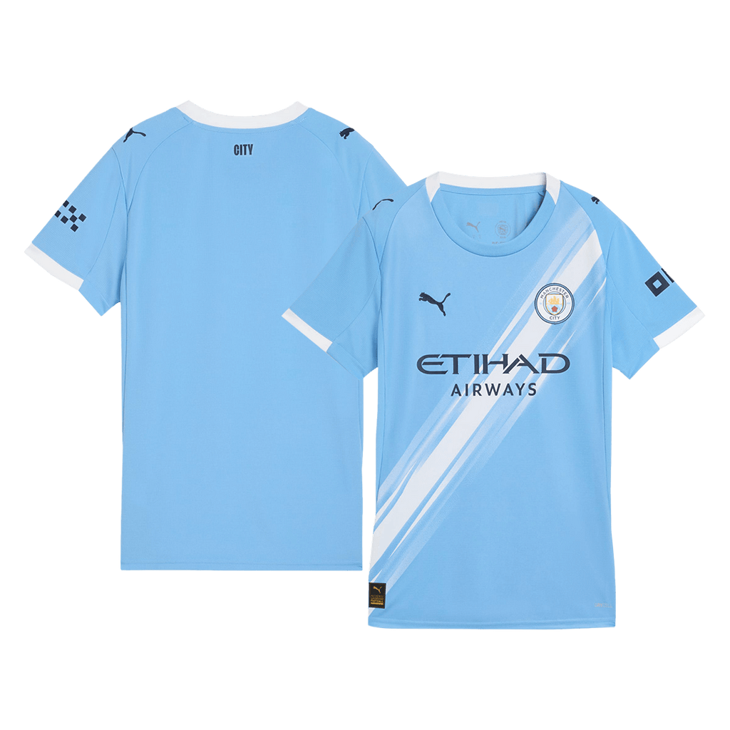 Women's Manchester City Home Football Shirt 2025/26 Blue